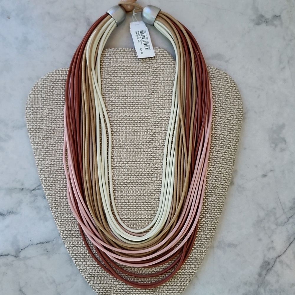 NWT J. JILL MULTI-STRAND NECKLACE